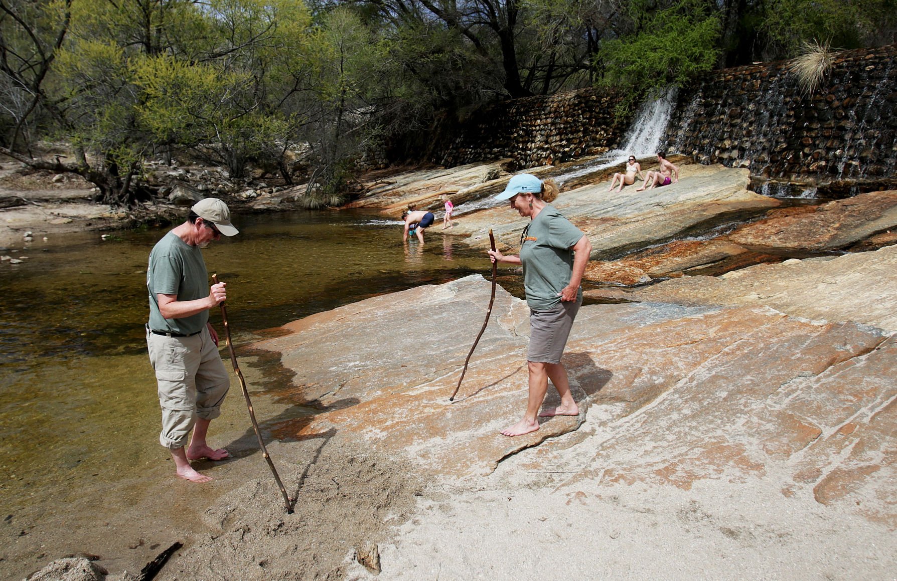 Water in Sabino Creek